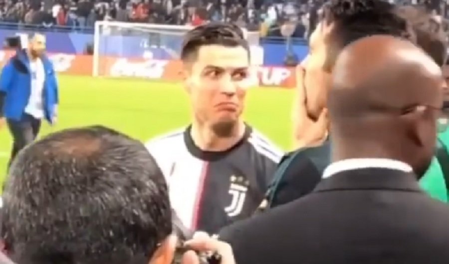 Video: Após gritarem por Messi, Cristiano Ronaldo responde a provocação dos adeptos da Lazio