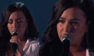 A emoção de Demi Lovato que a obrigou a recomeçar a sua performance nos Grammys