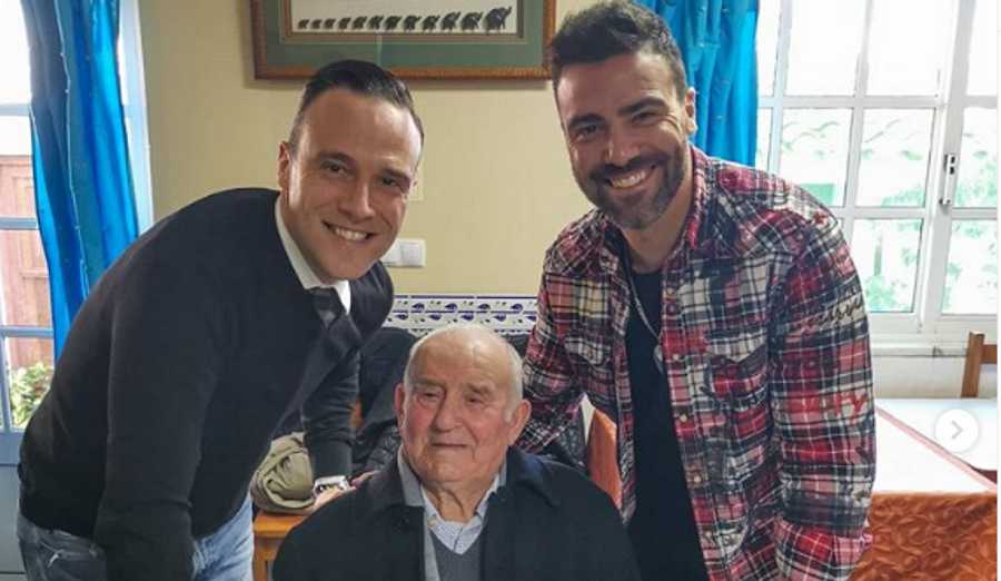 &#8220;Anjos&#8221; Sérgio e Nelson Rosado assinalam os 96 anos do avô: &#8220;Não se esqueçam de amar os vossos&#8230;&#8221;