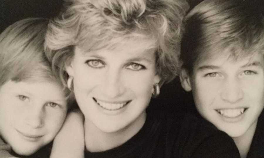 Revelado texto que a princesa Diana escreveu para os filhos há 24 anos: &#8220;Palavras de amor incondicional&#8230;&#8221;