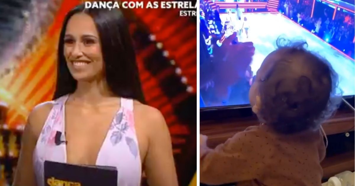 Video: A reação do filho de Rita Pereira ao ver a mãe na televisão