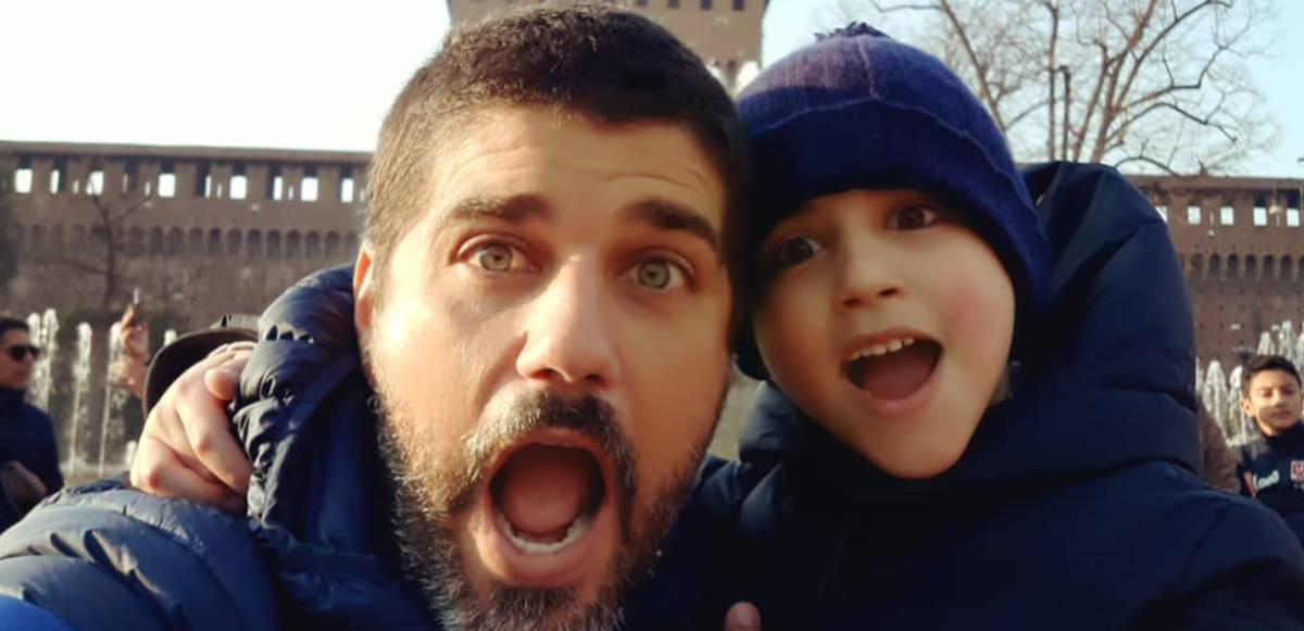 Vídeo: Bruno Cabrerizo diverte-se com &#8216;birra&#8217; de mau perder do filho
