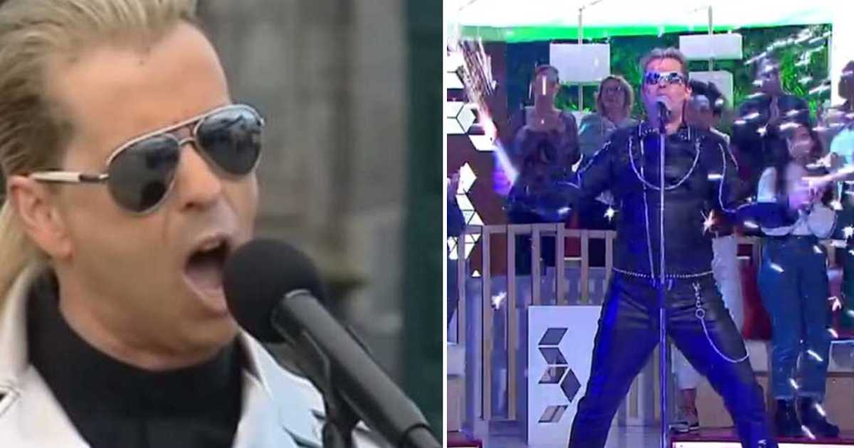 Video: Após ficar viral, cantor Jorge Martinez volta para &#8220;incendiar&#8221; o &#8220;Você na TV&#8221;