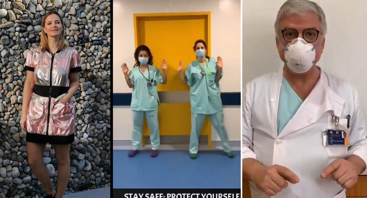 Cristina Ferreira partilha video de enfermeiros e médicos: &#8220;Querem muito que passe a mensagem&#8221;