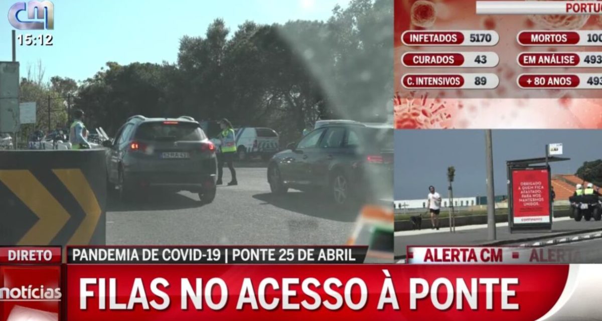 Jornalista da RTP revoltada com atitude dos portugueses: “Entupir a Ponte 25 de Abril com filas&#8230;”
