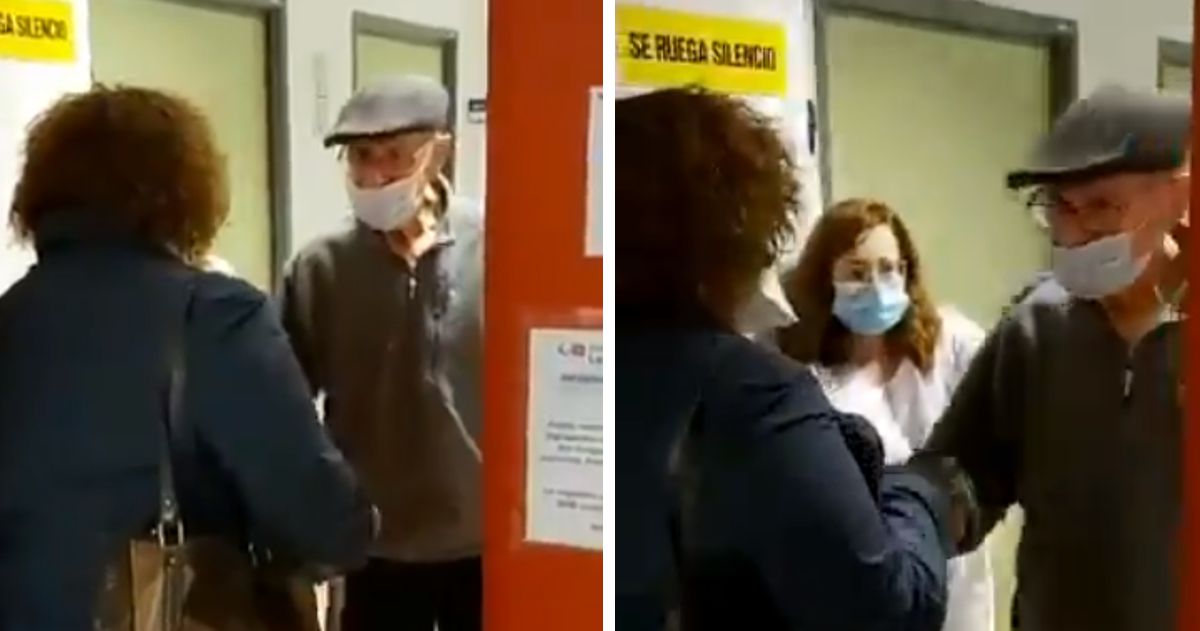 Espanha: Com 86 anos venceu o COVID-19 e saiu do hospital pelo próprio pé