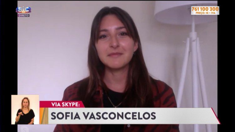 Cristina Ferreira conversa em direto com repórter da SIC que apresenta sintomas de Covid-19