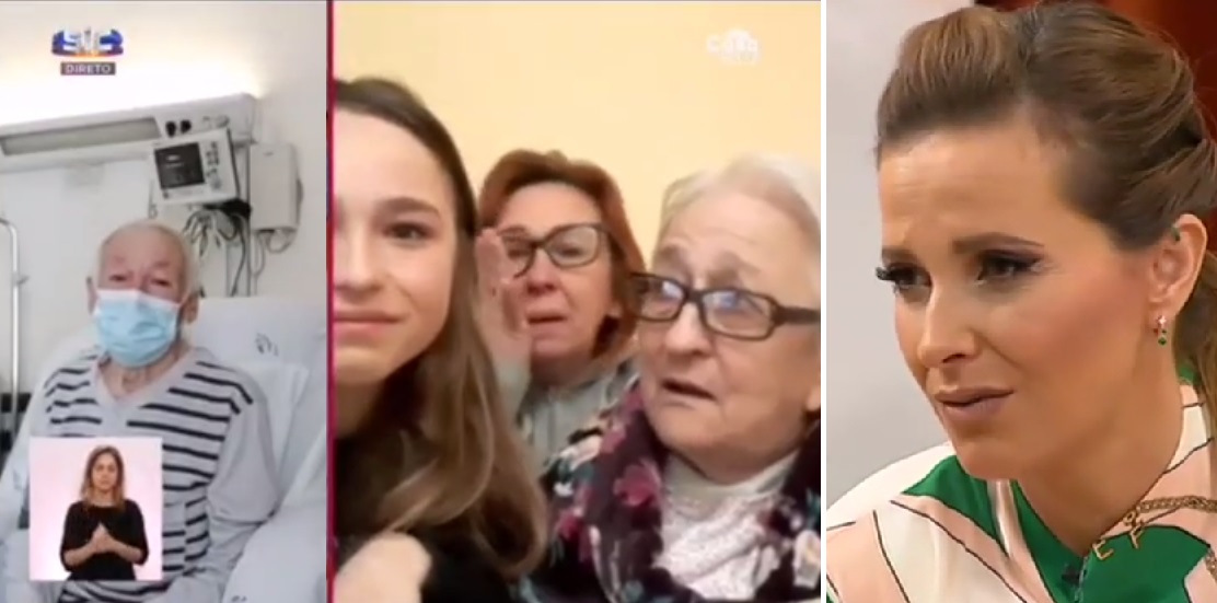 Cristina Ferreira partilha video-chamada entre neta e avô que está hospitalizado: &#8220;Vais ficar bom avô&#8230;&#8221;