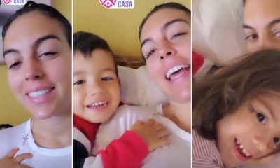 Video: Georgina Rodriguez partilha mimos de Mateo em domingo de Páscoa: &#8220;Mama, te amo&#8221;