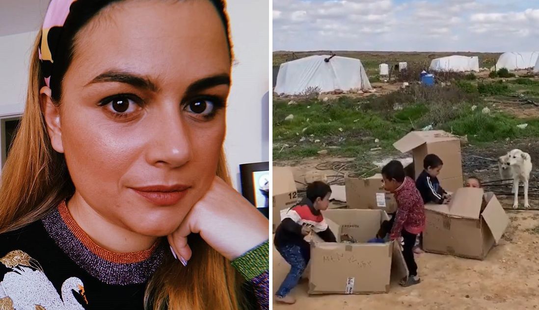Ana Guiomar comovida com video de crianças refugiadas a brincar com caixotes: &#8220;Não me saiu da cabeça até agora&#8230;&#8221;