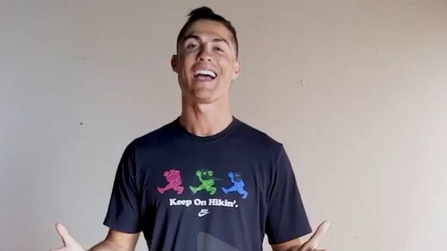 Em grande forma, Cristiano Ronaldo lança desafio nas redes sociais: &#8220;Querem bater o meu recorde?&#8221;
