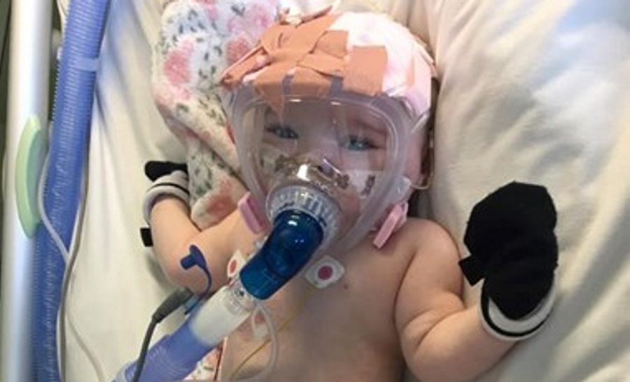Bebé de 6 meses que nasceu com problemas cardíacos luta agora contra o COVID-19