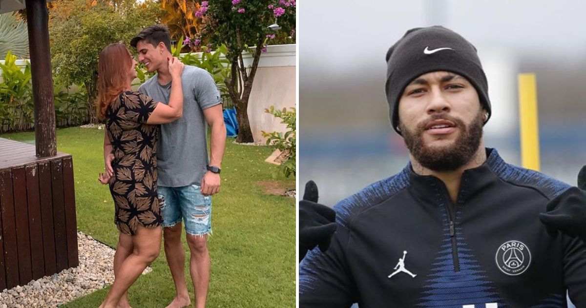 Mãe de Neymar assume relação com jovem de 22 anos