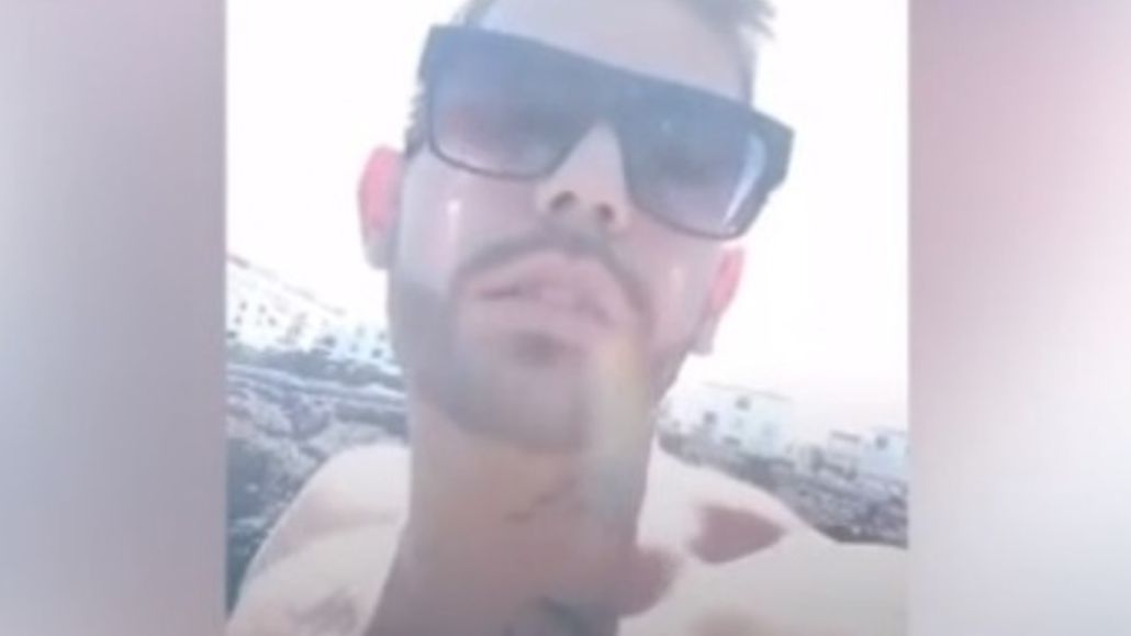 Video: Jovem foi à praia, gozou nas redes sociais e acabou detido