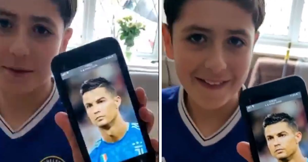 Video: Menino pediu ao pai um corte de cabelo &#8220;à Ronaldo&#8221; mas &#8220;a coisa&#8221; não correu bem