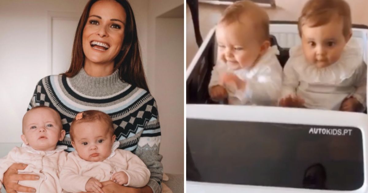 Video: Helena Costa brinda as filhas gémeas com carro: &#8220;Fico mais entusiasmada que elas&#8230;&#8221;
