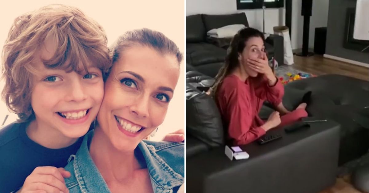 Video: Cláudia Borges incrédula com novo corte de cabelo do filho: &#8220;Surpresaaa!&#8221;