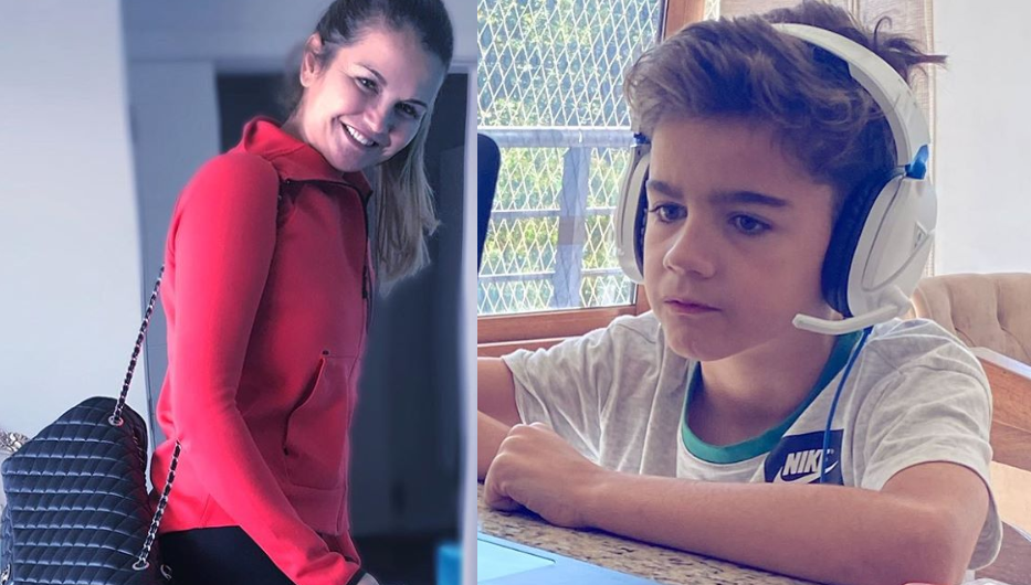 Kátia Aveiro encontra conta falsa do filho no Instagram e reage à situação: &#8220;Gente louca&#8230;&#8221;