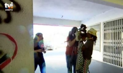 Equipa da TVI agredida em reportagem perto da casa do rapper David Mota