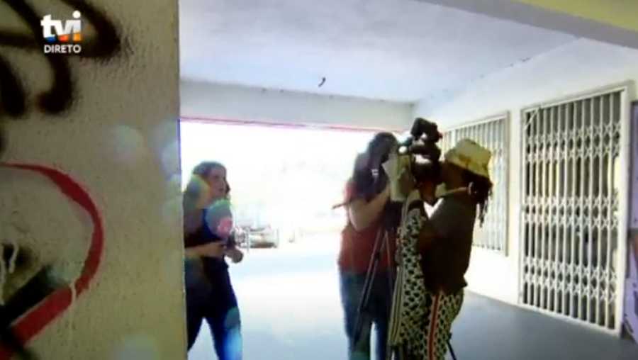 Equipa da TVI agredida em reportagem perto da casa do rapper David Mota