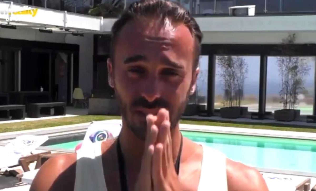 Big Brother: Daniel Guerreiro em lágrimas após receber mensagem: &#8220;Morro de saudades vossas&#8230;&#8221;