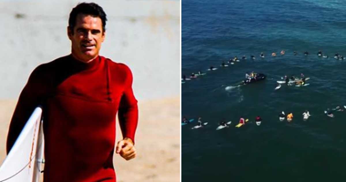Vídeo: Surfistas fazem homenagem arrepiante a Pedro Lima