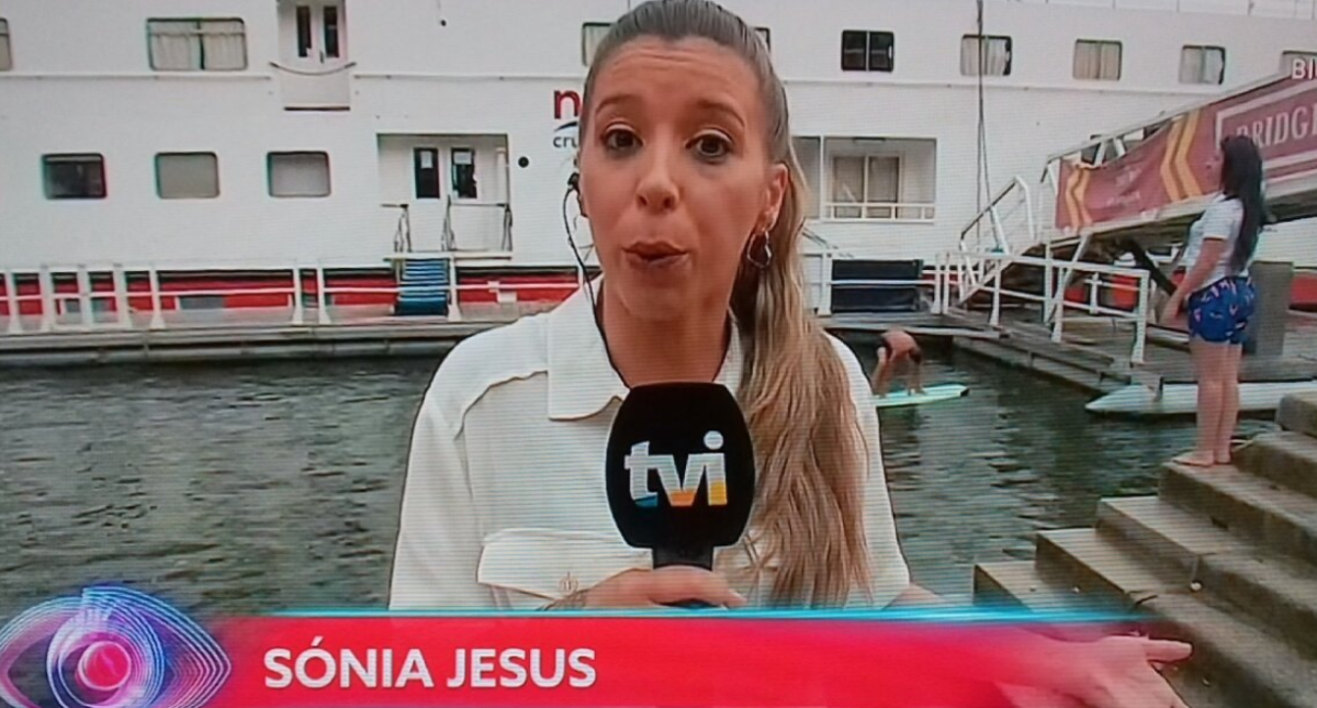 Sónia Jesus arrasada depois de se estrear como repórter do Big Brother