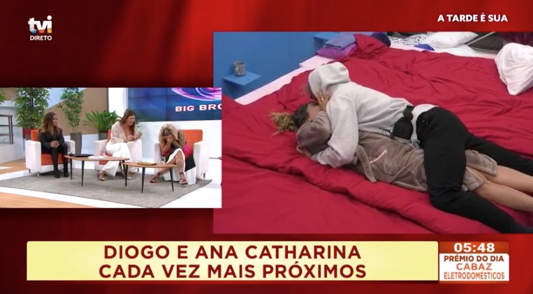 Big Brother: Gisela Serrano sobre Ana Catharina e Diogo: &#8220;Vão ondular os lençóis&#8230;&#8221;