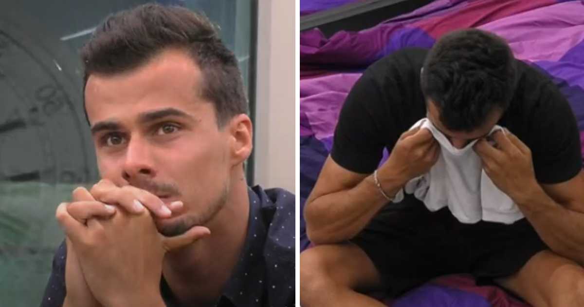 Big Brother: Desolado, Pedro Alves agarra-se à roupa de Jéssica