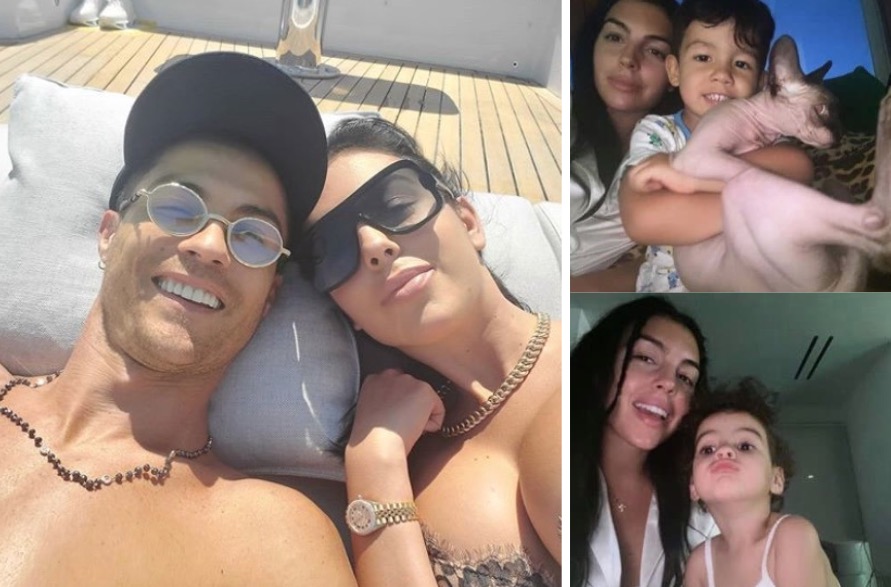 Ao lado dos filhos, Georgina Rodríguez faz declaração a Cristiano Ronaldo: &#8220;Amamos-te papá&#8221;