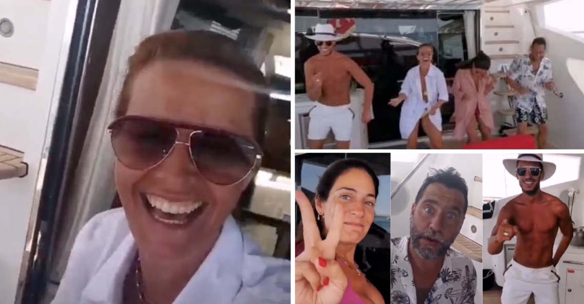 Video: Divertida, Cristina Ferreira mostra &#8220;mini festa&#8221; com os amigos em iate
