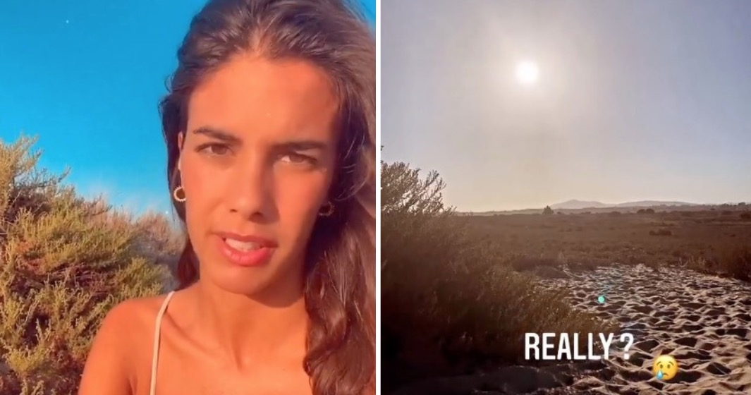Video: Indignada, Isabela Valadeiro faz apelo e mostra lixo nas praias: &#8220;O nosso areal está neste estado&#8230;&#8221;