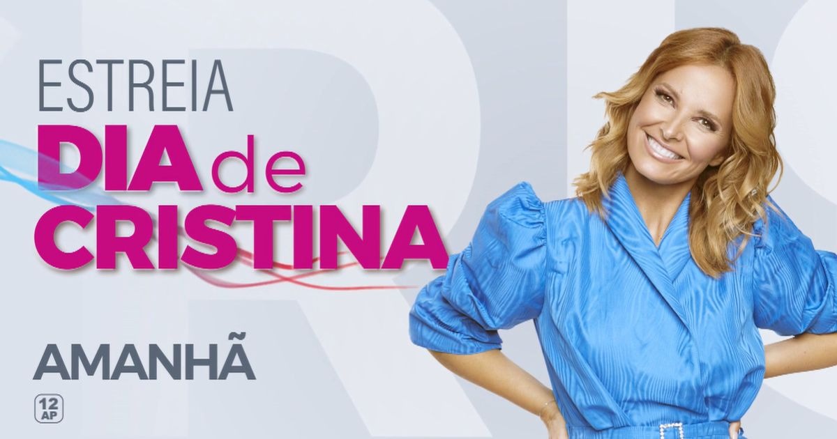 Cristina Ferreira promove estreia de &#8216;Dia de Cristina&#8217;: &#8220;Já só vos quero mostrar tudo&#8230;&#8221;