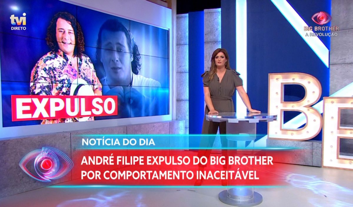 TVI revela imagens que levaram André Filipe à expulsão do Big Brother: &#8220;Um rasto de destruição&#8230;&#8221;