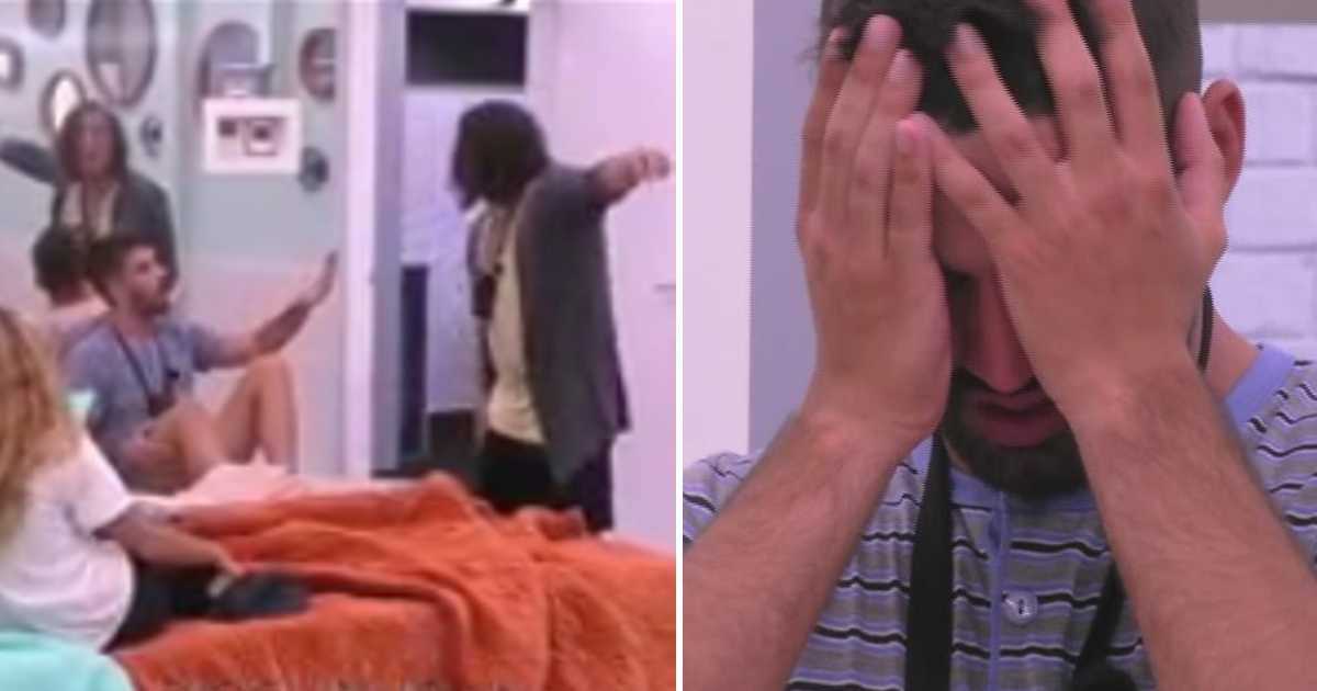 Big Brother: Após discussão com André Filipe, Luís acaba a chorar