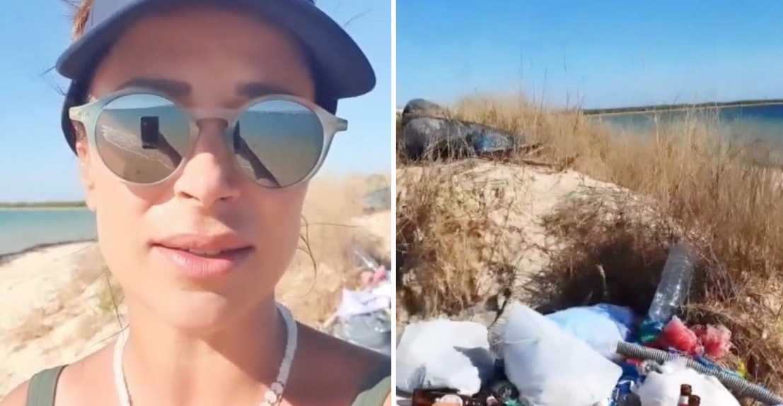 Vídeo: Dânia Neto revoltada com lixo na Ria Formosa: &#8220;Já contactei a Polícia Marítima&#8230;&#8221;