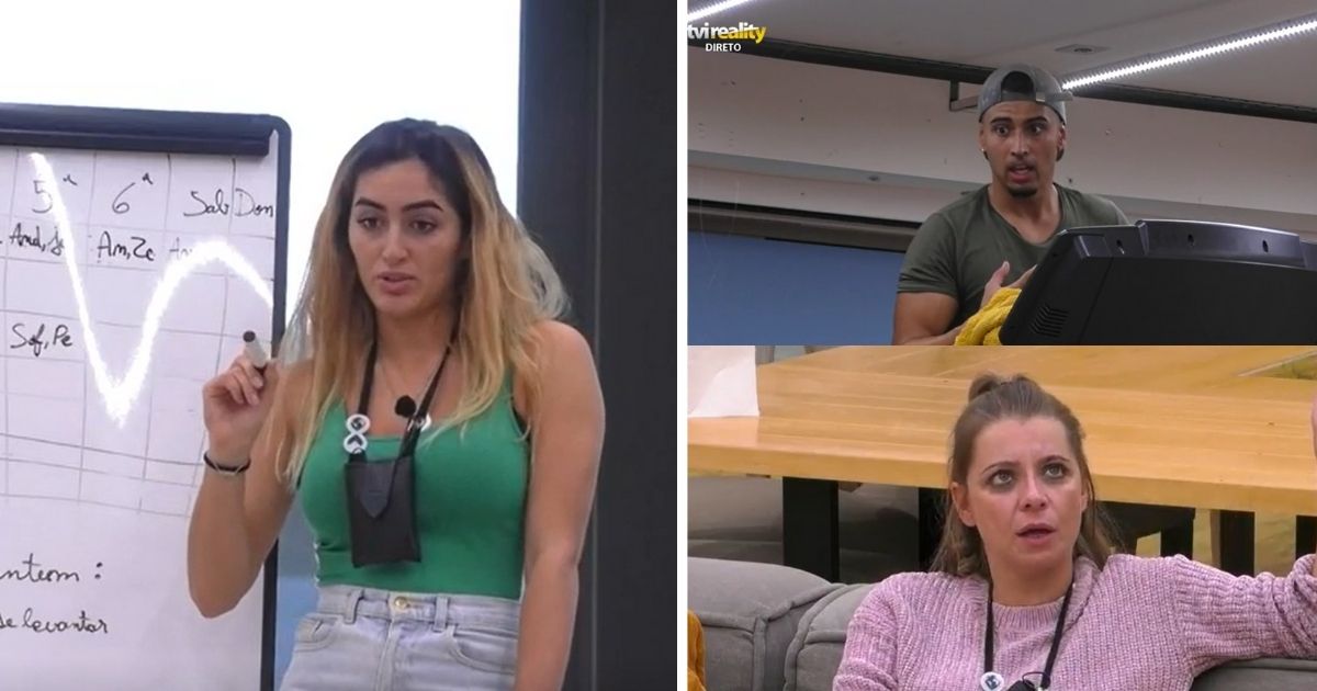Big Brother: Andreia e Carlos arrasam liderança de Zena: &#8220;O grupo não conta para nada&#8230;&#8221;