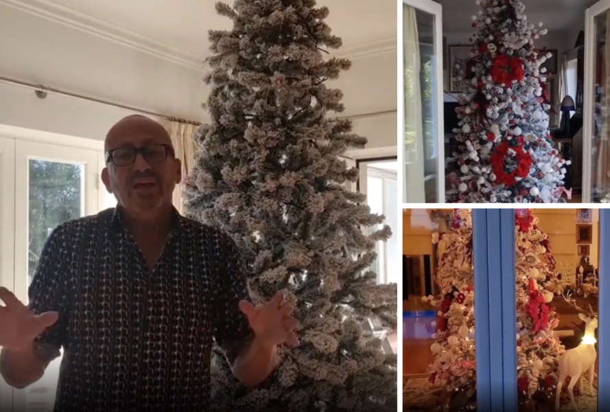 Manuel Luís Goucha mostra árvore de Natal e recebe elogios: &#8220;Sempre com bom gosto&#8230;&#8221;