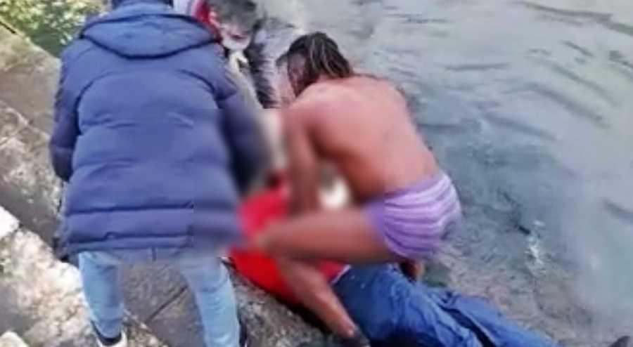 Video: Tira a roupa e lança-se ao Tejo para salvar homem de afogamento