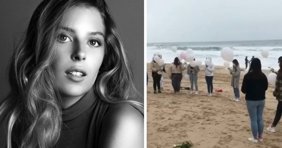 Fãs de Sara Carreira fazem homenagem com balões brancos na praia: &#8220;Até sempre, nossa Sara&#8230;&#8221;
