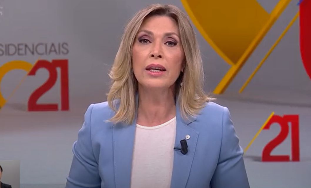 Clara de Sousa recebe elogios após debate quente entre André Ventura e Marcelo Rebelo de Sousa