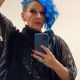 Adeus cabelo azul! Wanda Stuart muda de visual: &#8220;Ao fim de quase 30 anos&#8230;&#8221;