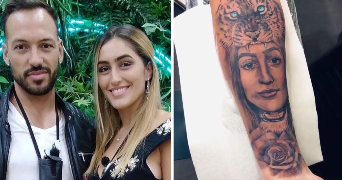 André Abrantes faz tatuagem com cara de Zena e fãs atiram: &#8220;Quando acabarem, cortas o braço?&#8221;
