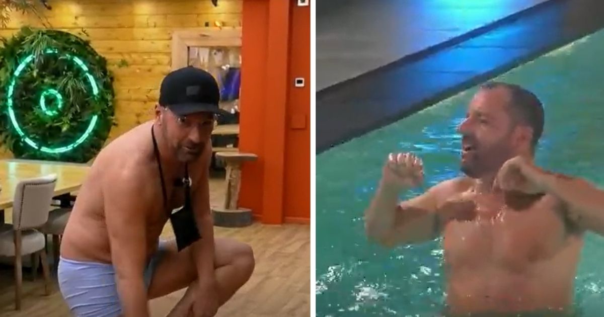 Insólito! Pedro Fonseca recusa-se a sair do Big Brother e dá mergulho na piscina