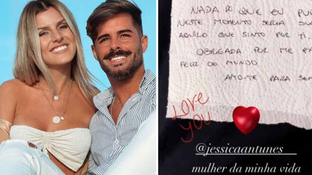 Jéssica Antunes e Rui Pedro, do &#8220;Big Brother&#8221;, celebram 2 meses de namoro: &#8220;Para sempre&#8230;&#8221;