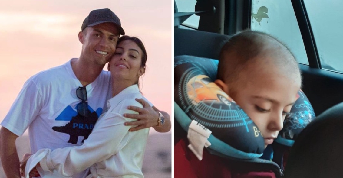 Cristiano Ronaldo e Georgina ajudam no tratamento de criança com cancro: &#8220;Um grande coração&#8230;&#8221;