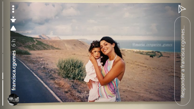 Filha de Maria Cerqueira Gomes mostra fotos antigas da mãe