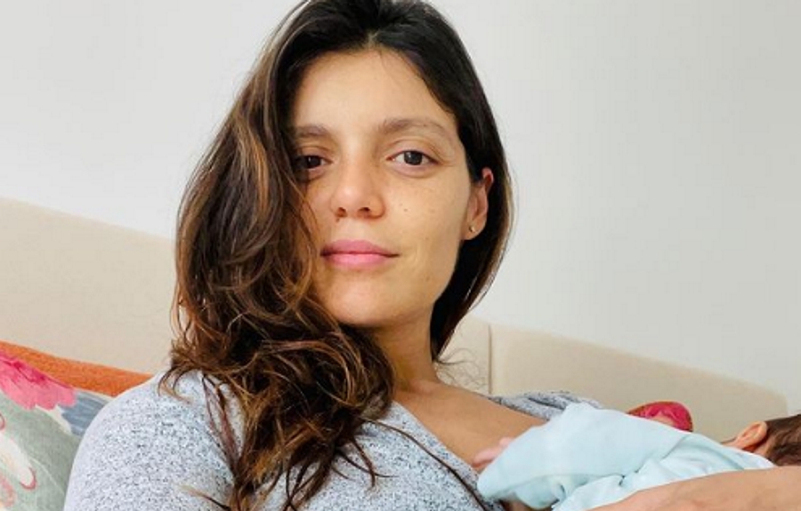 Andreia Rodrigues celebra um mês da filha Inês: &#8220;A felicidade de ter ao colo o amor incondicional&#8221;