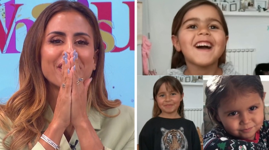 Video: Carolina Patrocínio surpreendida pelas filhas: &#8220;Olá mãe, gosto muito de si&#8230;&#8221;