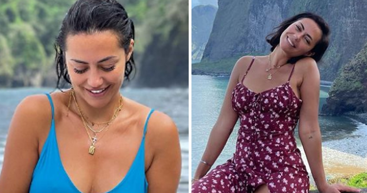 De férias no &#8220;paraíso&#8221;, Sofia Ribeiro mostra-se em fato de banho e conquista fãs: &#8220;Maravilhosa&#8230;&#8221;